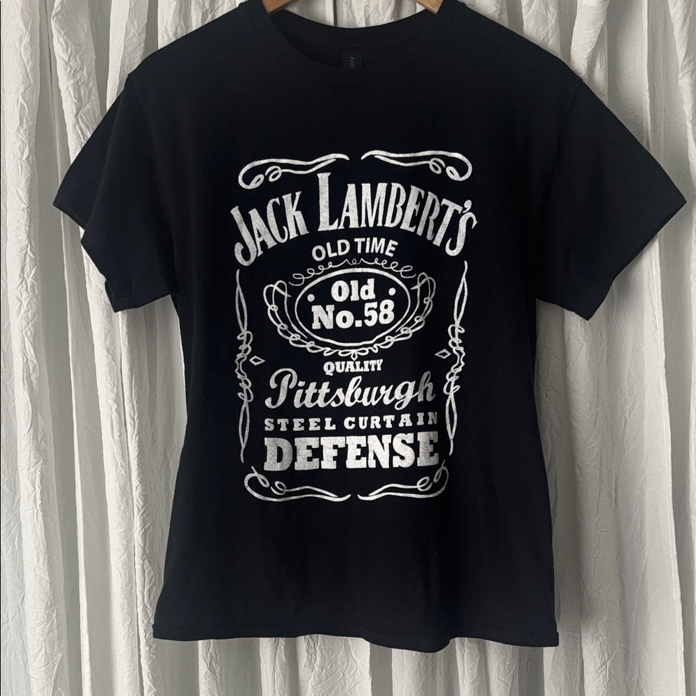 Gildan Heavy Cotton Black T-Shirt